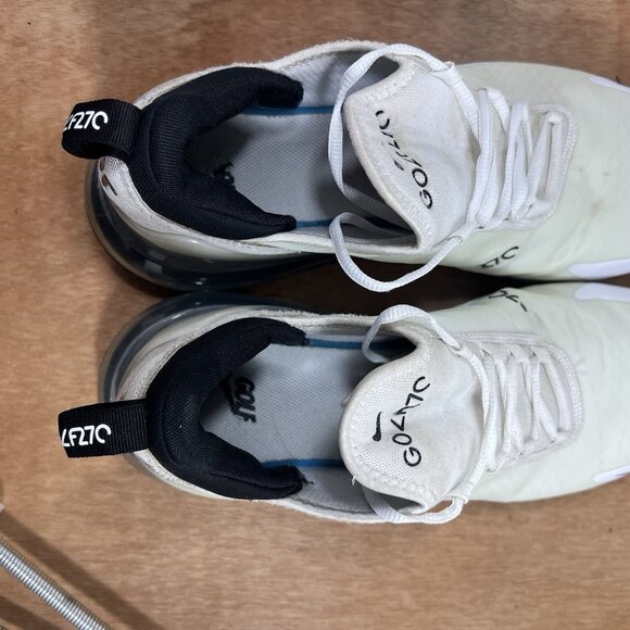 Nike Air Max 270 Golf ‘White Black’ CK6483-103 Spikeless Shoes (Men’s Size 12)